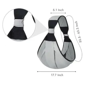 Confort optimal avec le porte-bébé multifonction