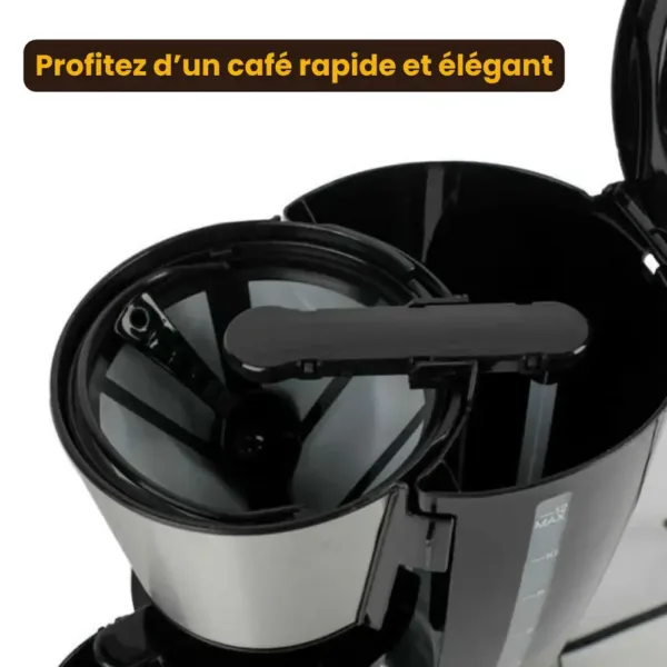 Cafetière Électrique TOPMATIC KM800 - Noir