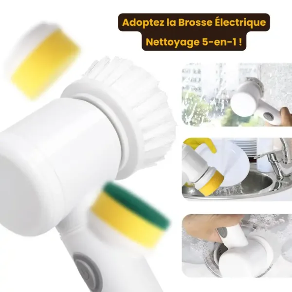 Brosse multifonctionnelle salle de bain