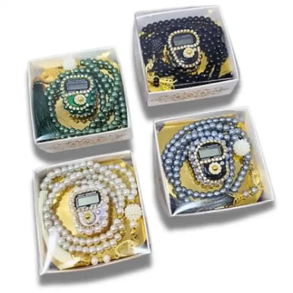 Coffret Compteur de Doigts cadeau spirituel pour Ramadan et Aïd