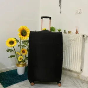 Housse élastique lavable pour valise.