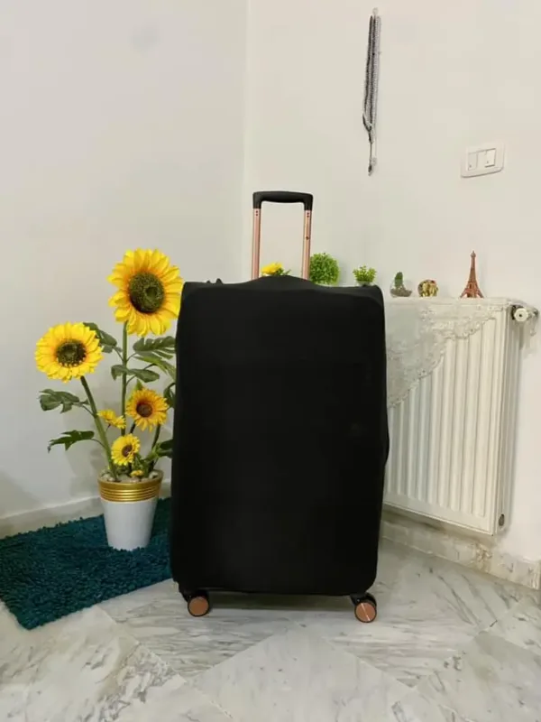 Housse élastique lavable pour valise.