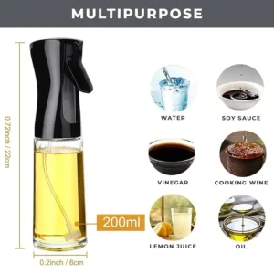 Pulvérisateur huile design ergonomique