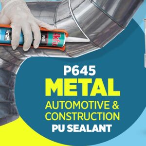 Application du mastic P645 sur métal