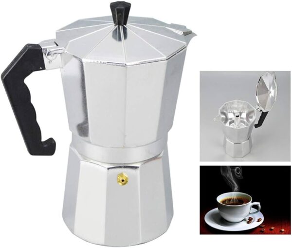 Préparation rapide de café moka 6 tasses
