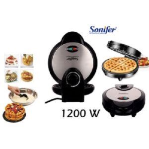 Appareil Gaufre & Grill Multifonctions - 1200W  - SF-6014