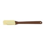 Spatule vanille et chocolat 25cm silicone