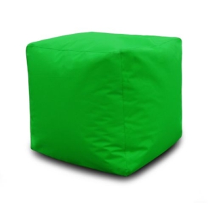 Pouf Carré - 40*40*40 cm - Vert gazon
