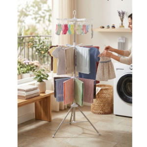 Séchoir à linge vertical pliable