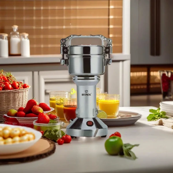 Moulin électrique à épices et café puissant en acier inoxydable IRONIX CAPSA HOME